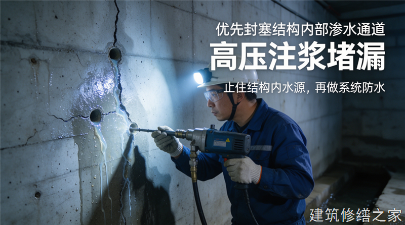 2026/9肇庆四会市管廊堵漏注意事项